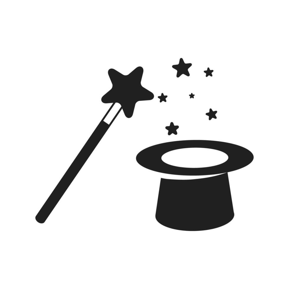 magic wand icon vector design illustration