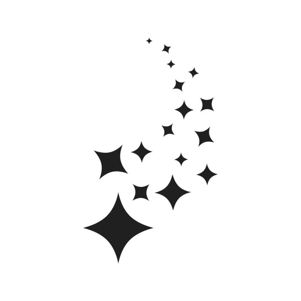 sparkle icon vector design illustration