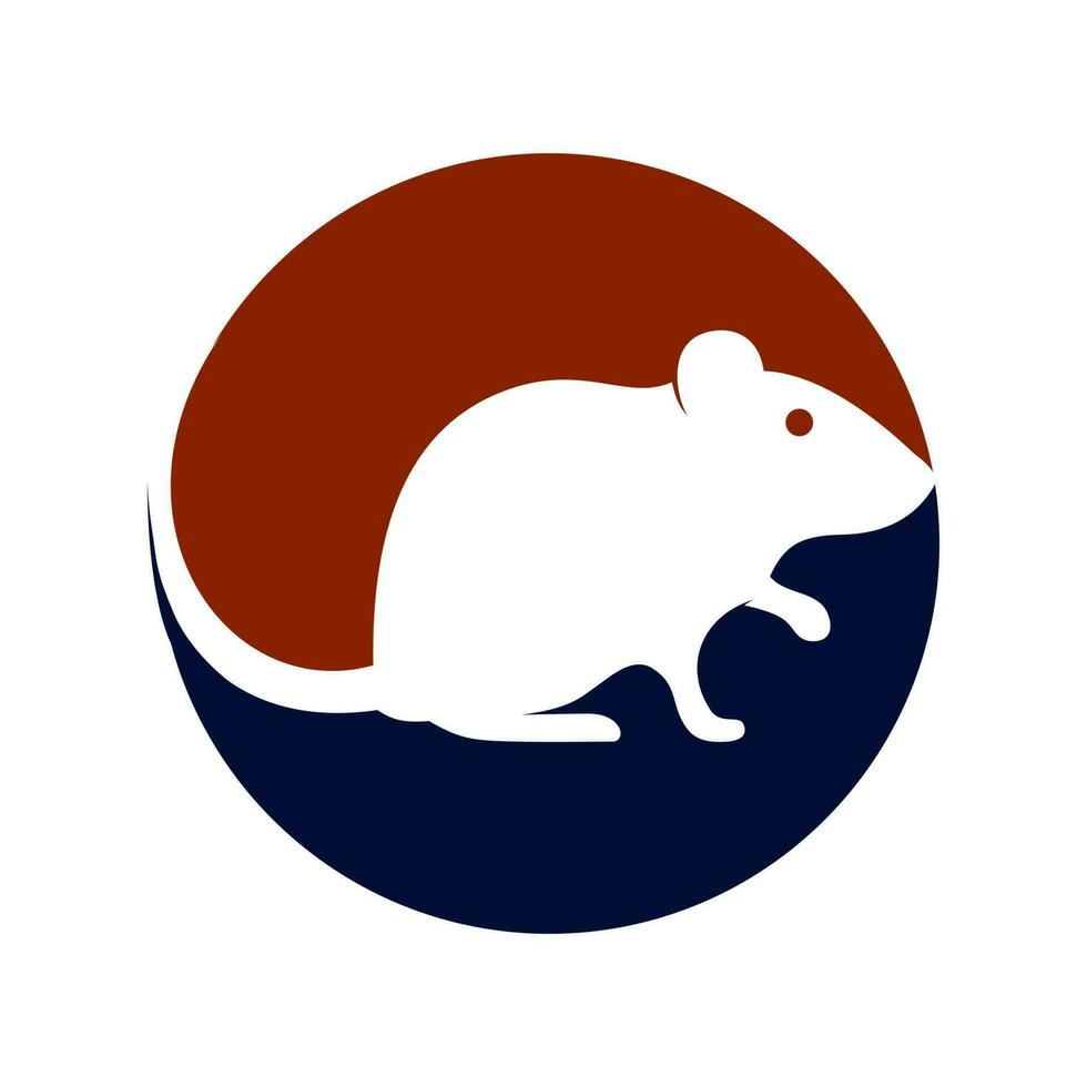 pest control rat logo vector