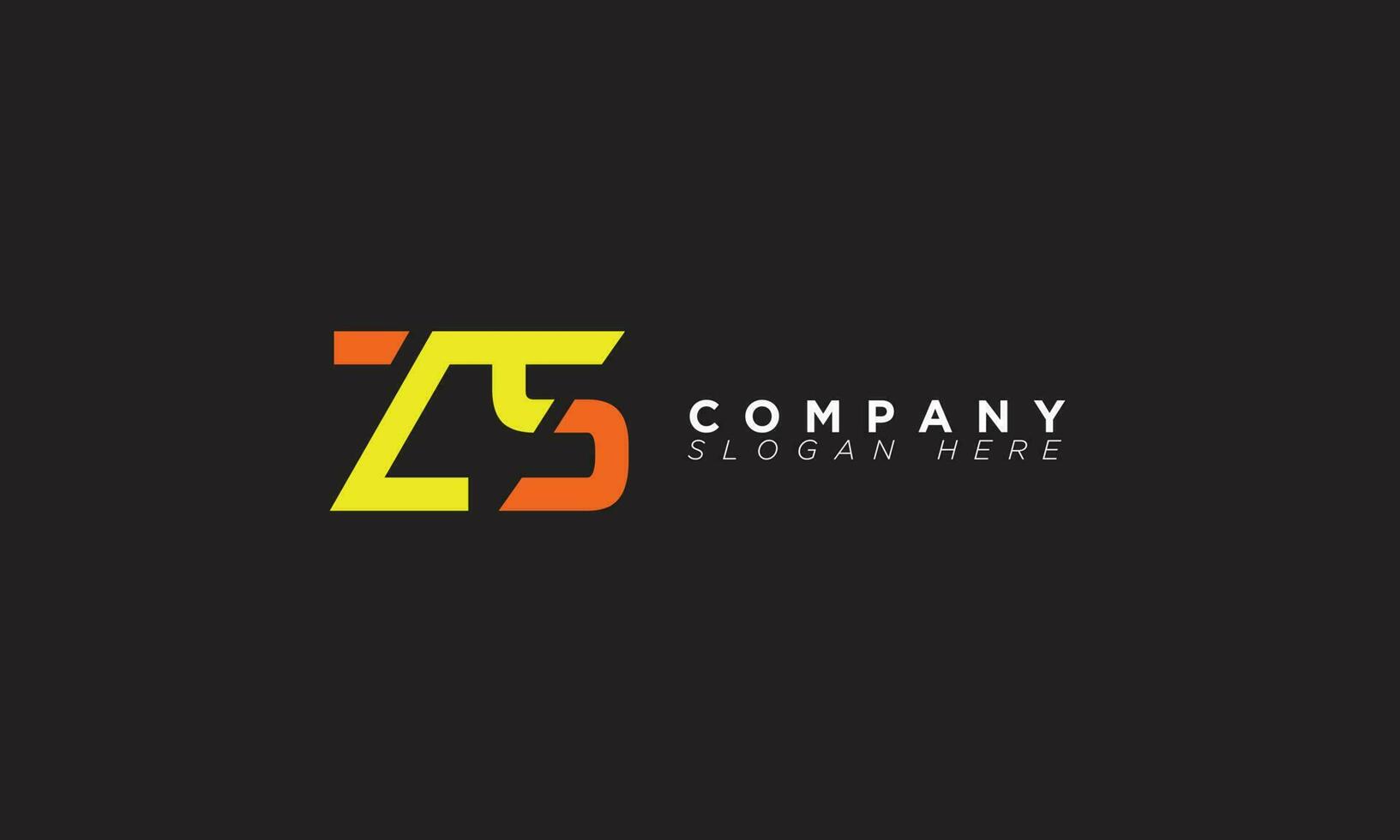 ZS Alphabet letters Initials Monogram logo SZ, Z and S vector