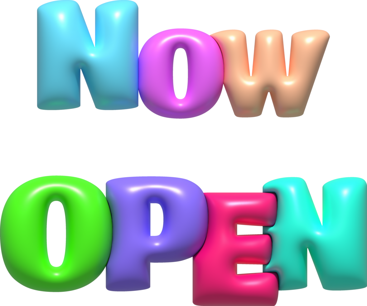 business now opening hours icon e-commerce illustration 3d png