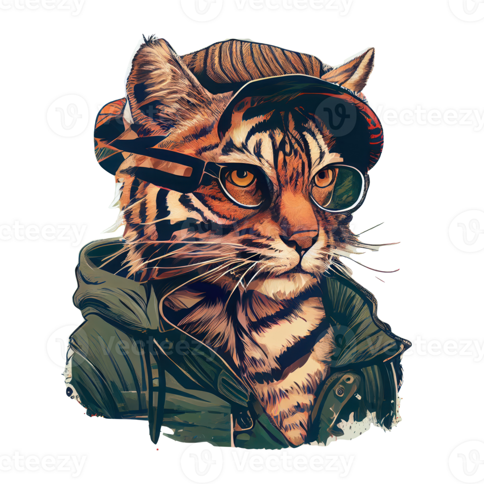 tiger . AI Generated png