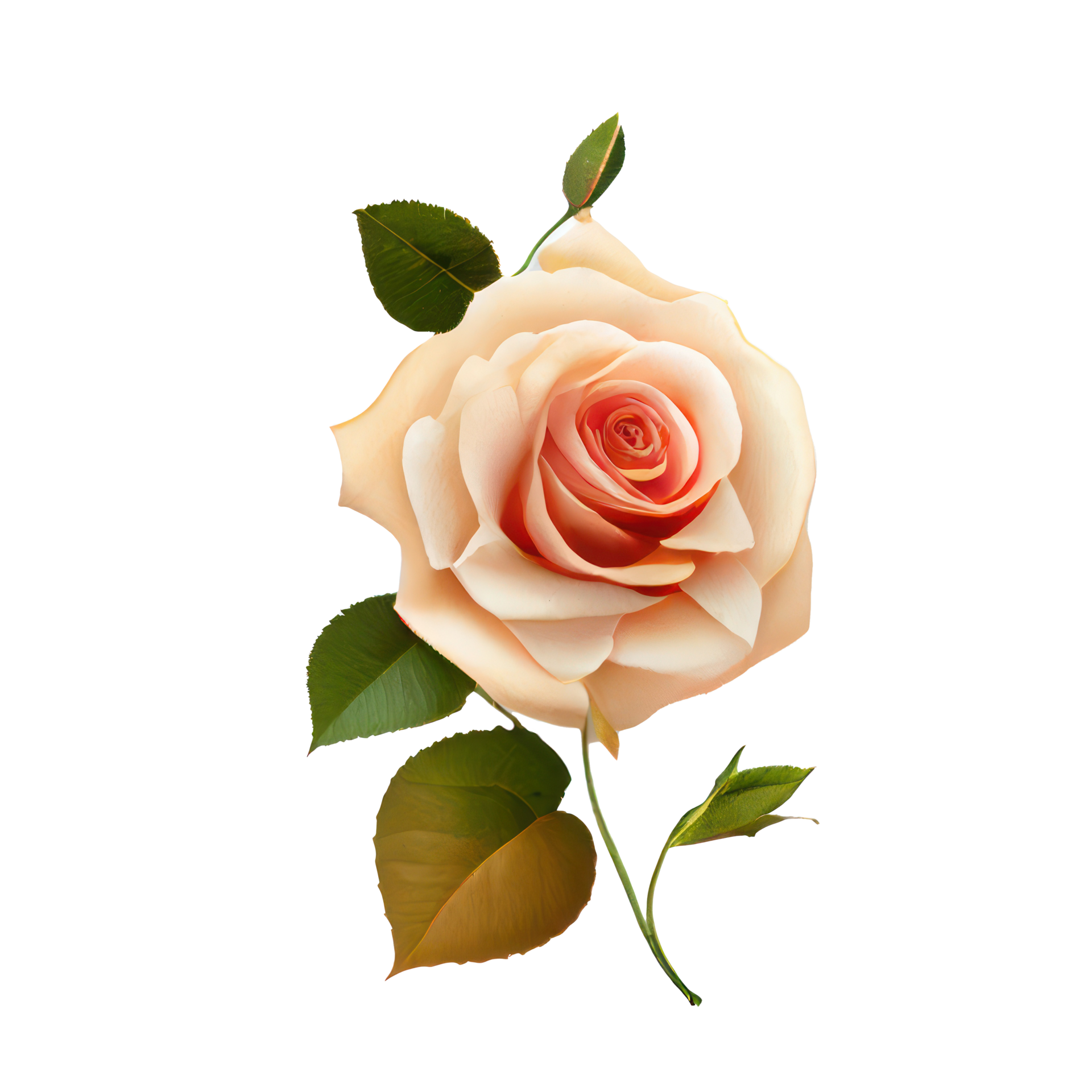 Free Roses watercolor . AI generated 23235679 PNG with Transparent ...