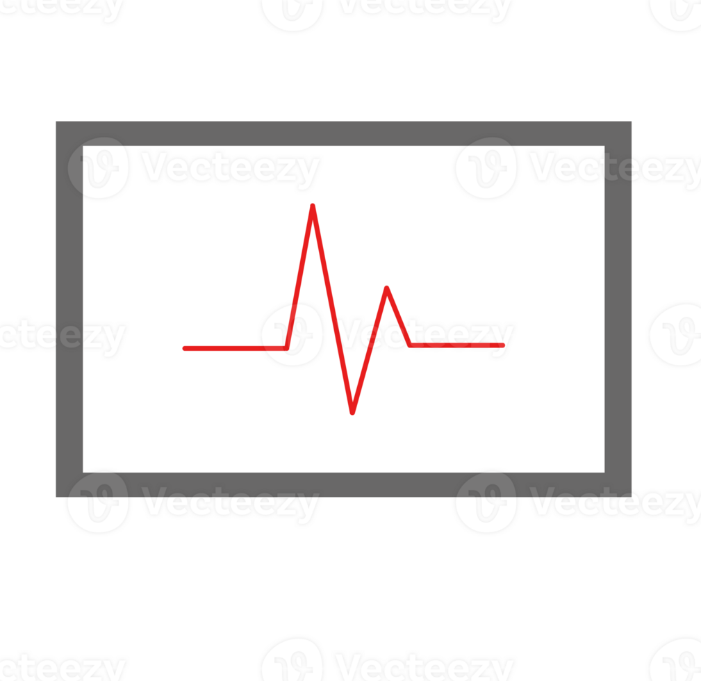 ekg meter heart beat meter hear monitor png