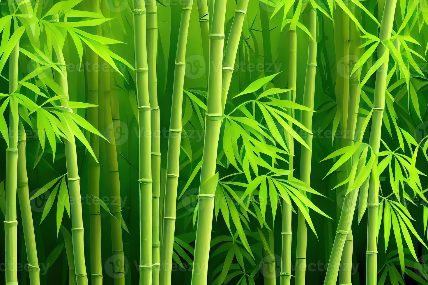 green bamboo grass close up. photo