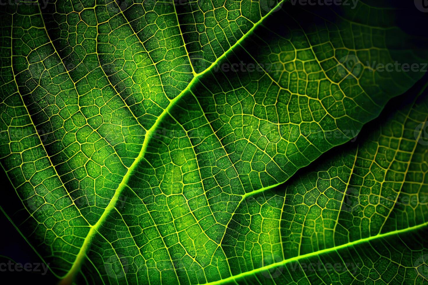 close up of green leaf texture, green leaf texture. photo