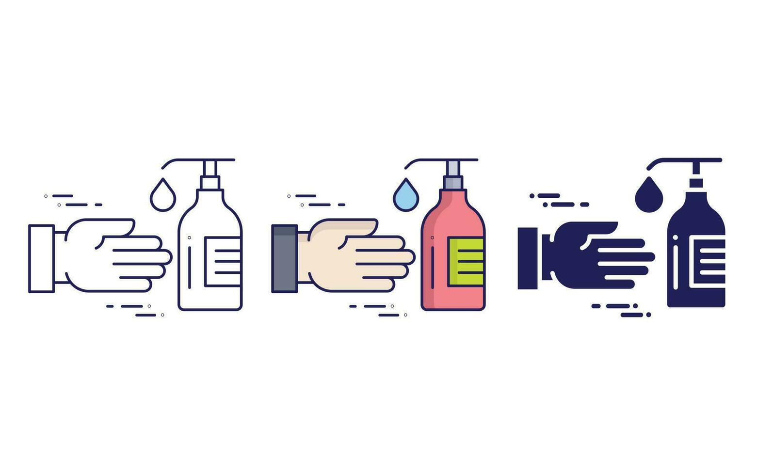 Antiseptic vector icon