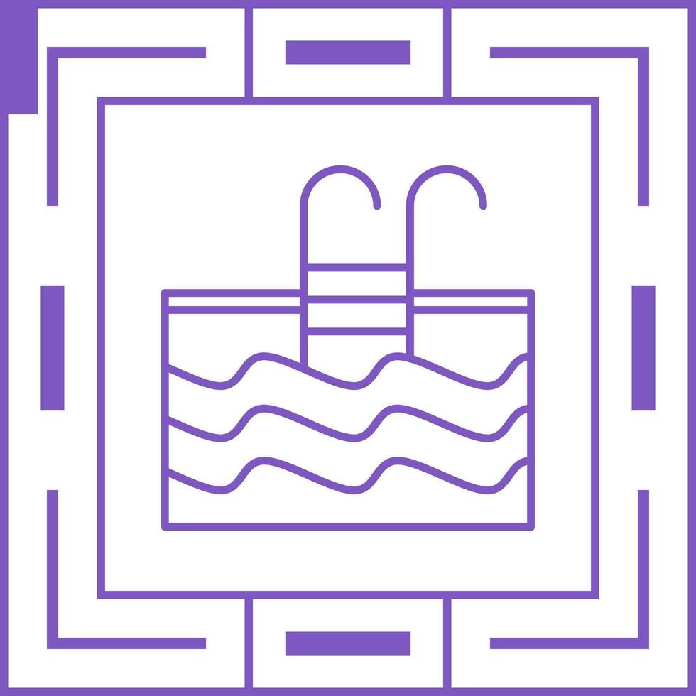 Swimming Pool Vector Icon