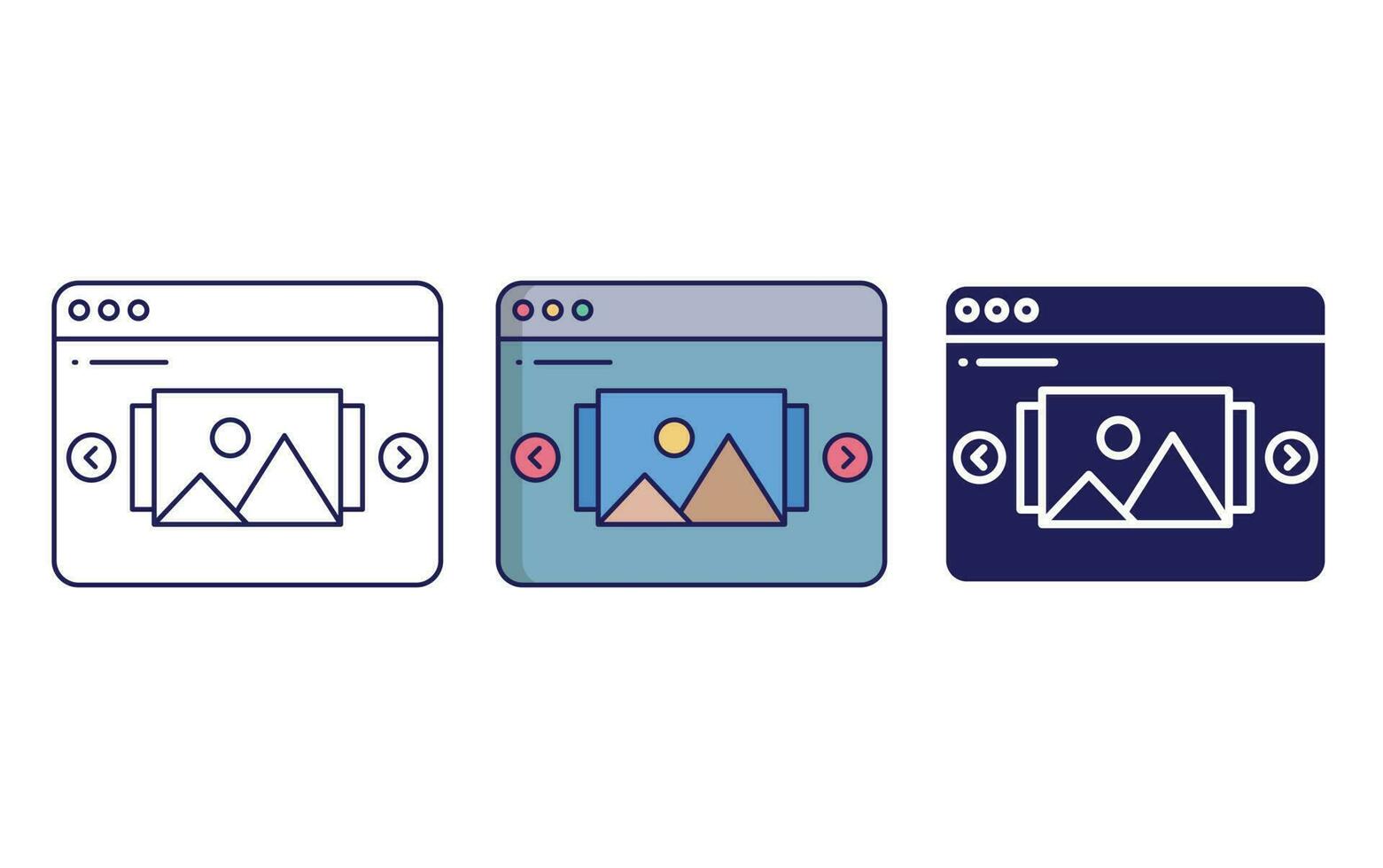 interface vector icon