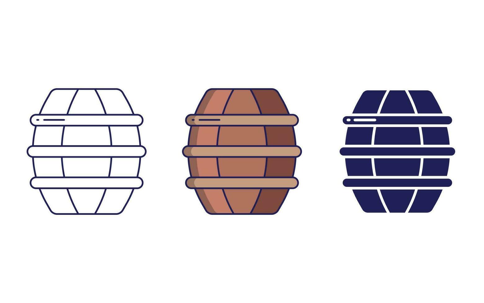 Barrel vector icon