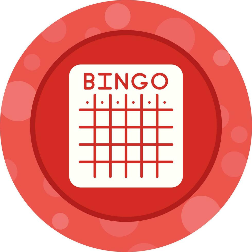 Bingo Vector Icon