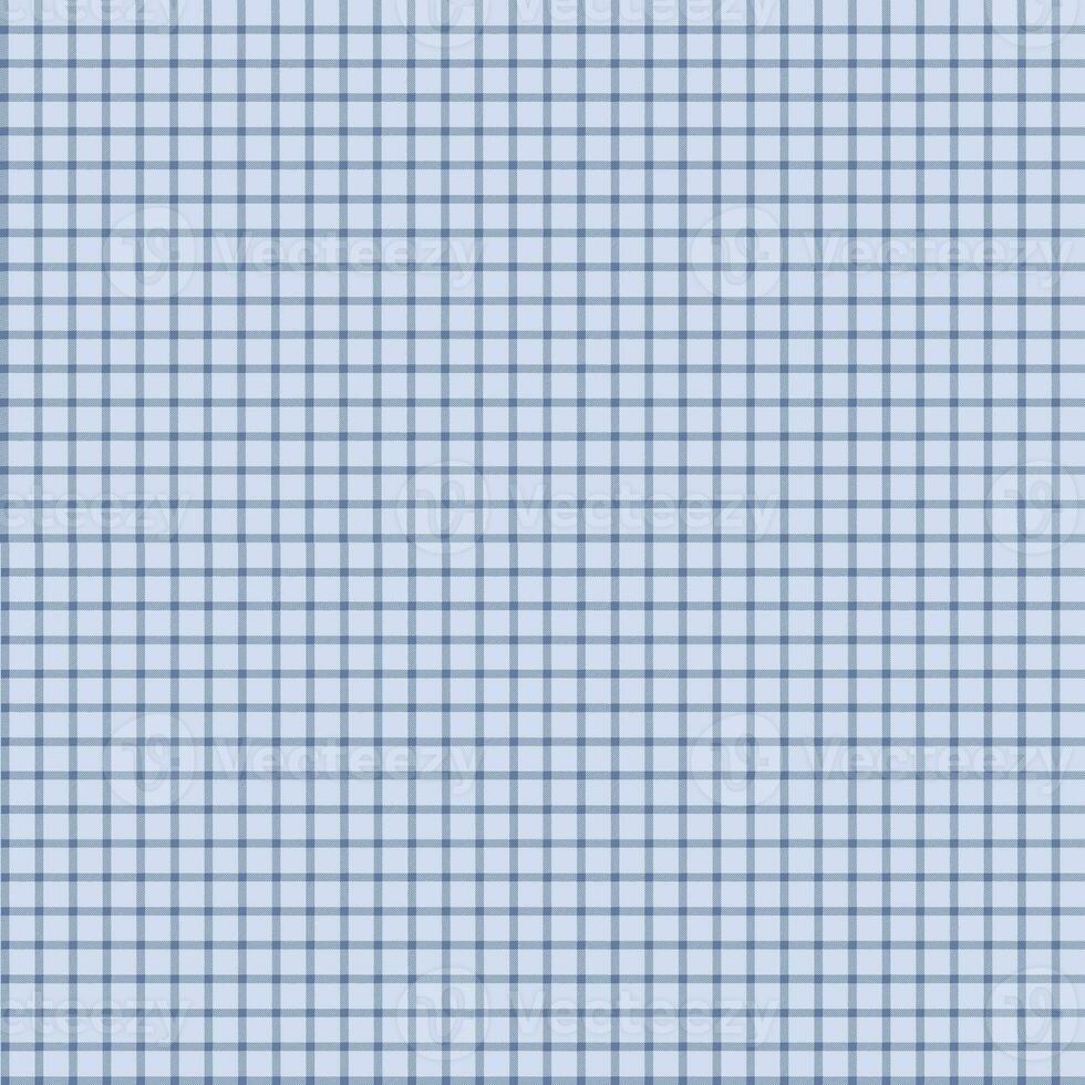 Window pane plaid seamless pattern, blue and white, can be used in the design of fashion clothes. Bedding, curtains, tablecloths, notepads, gift wrapping paper photo