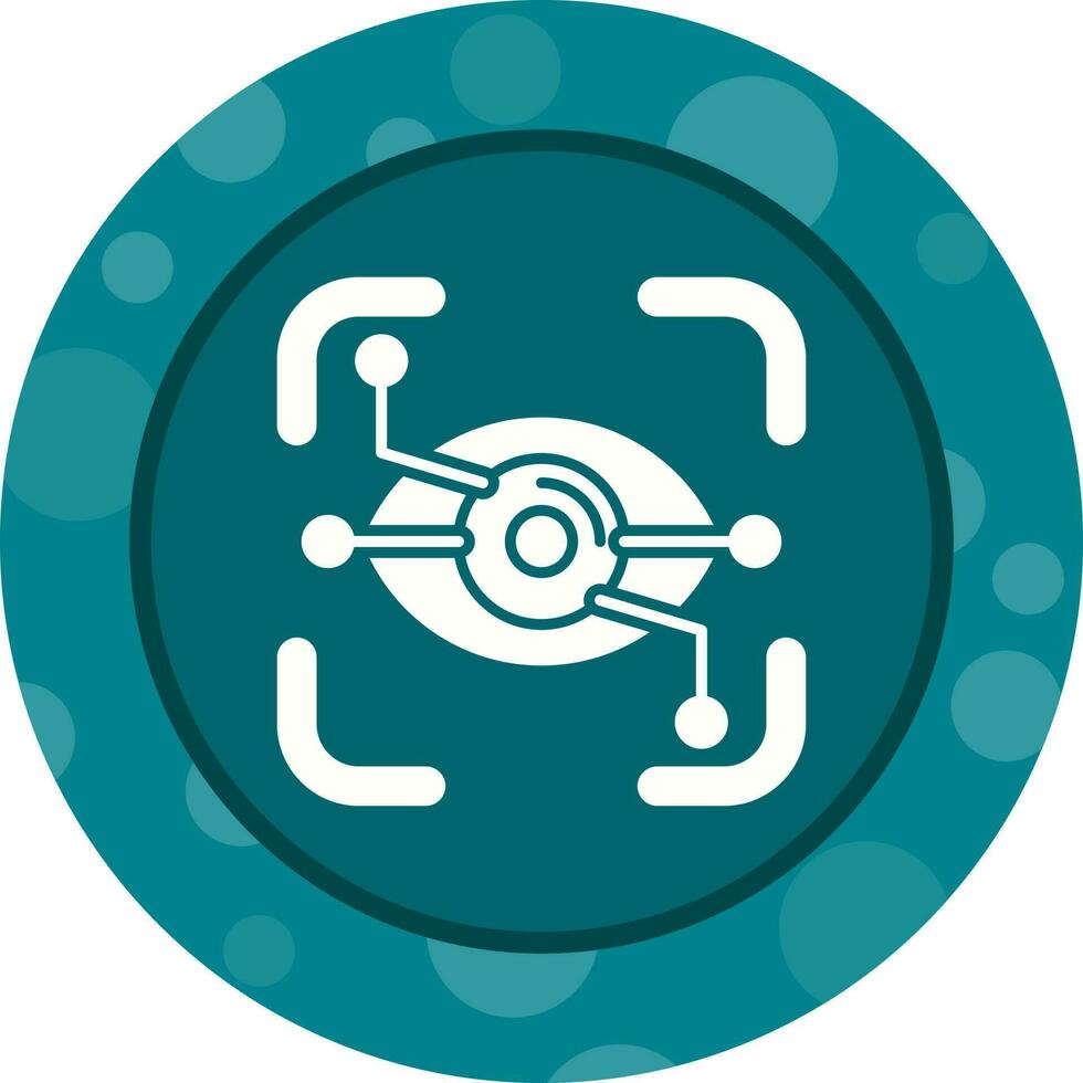 Eye Recognition Vector Icon
