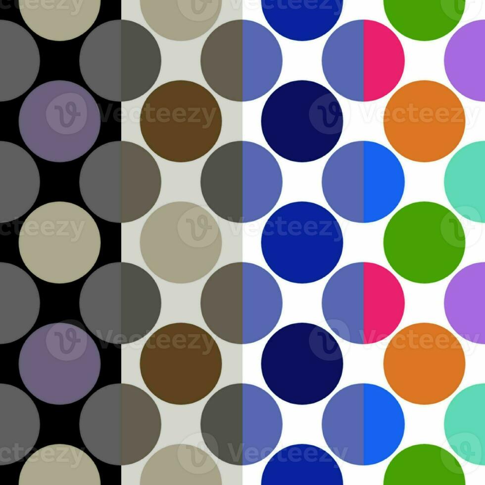 seamless pattern with colorful geometric photo