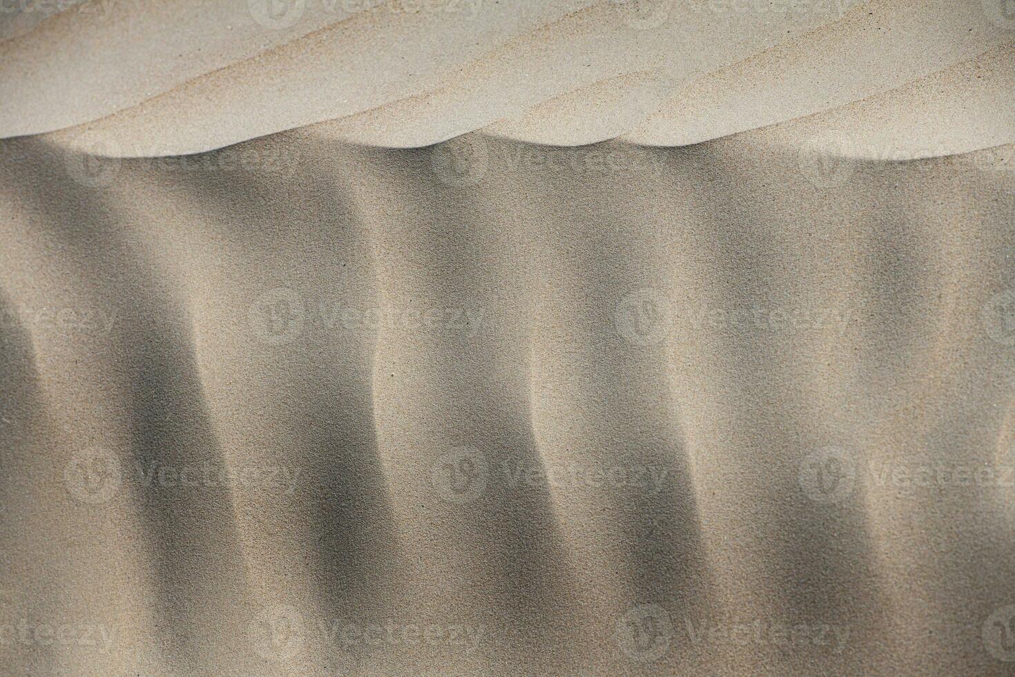 Pattern in the sand photo