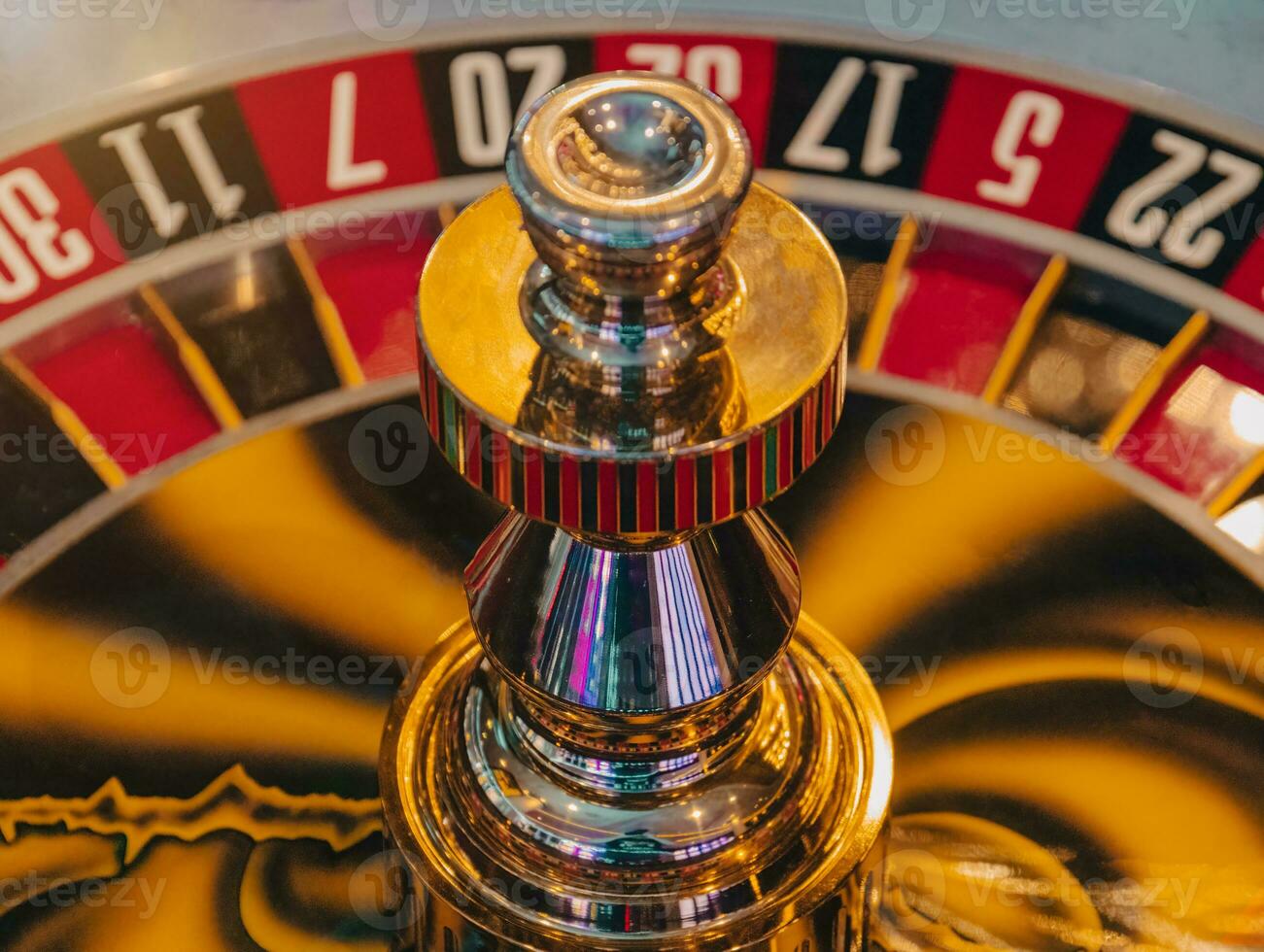 Casino gambling blackjack and slot machines waiting for gamblers and tourist to spend money photo