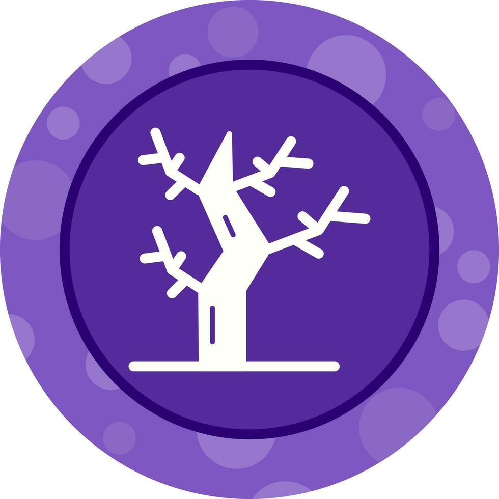 Dry Tree Vector Icon