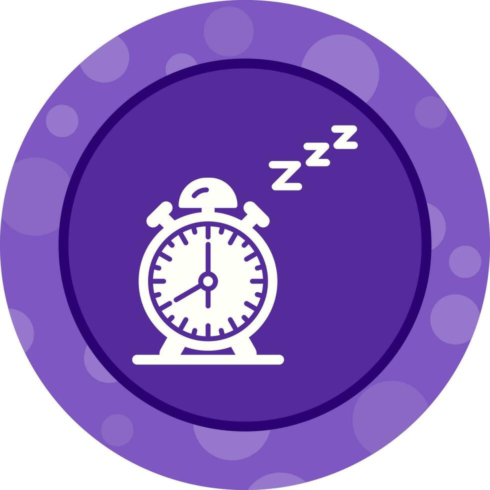 icono de vector de tiempo de sueño