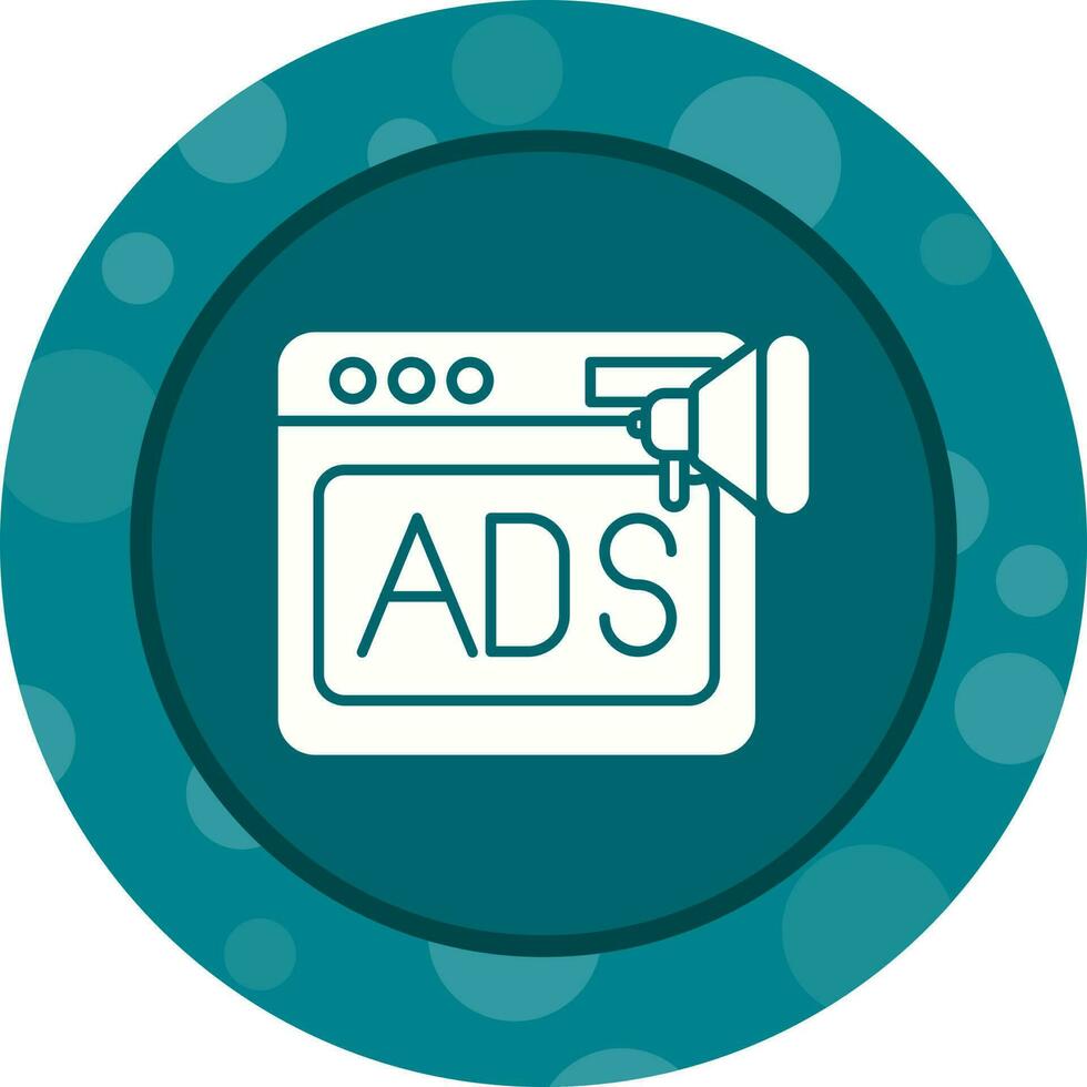 Native Advertising Vector Icon