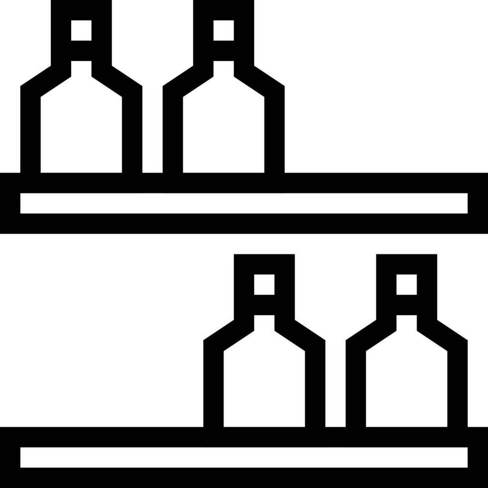bebidas ilustración vectorial sobre un fondo. símbolos de calidad premium. iconos vectoriales para concepto y diseño gráfico. vector