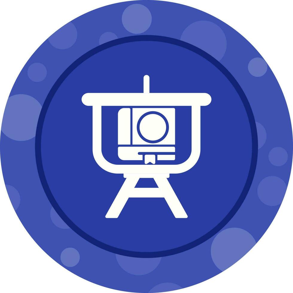 Education Presentation Vector Icon