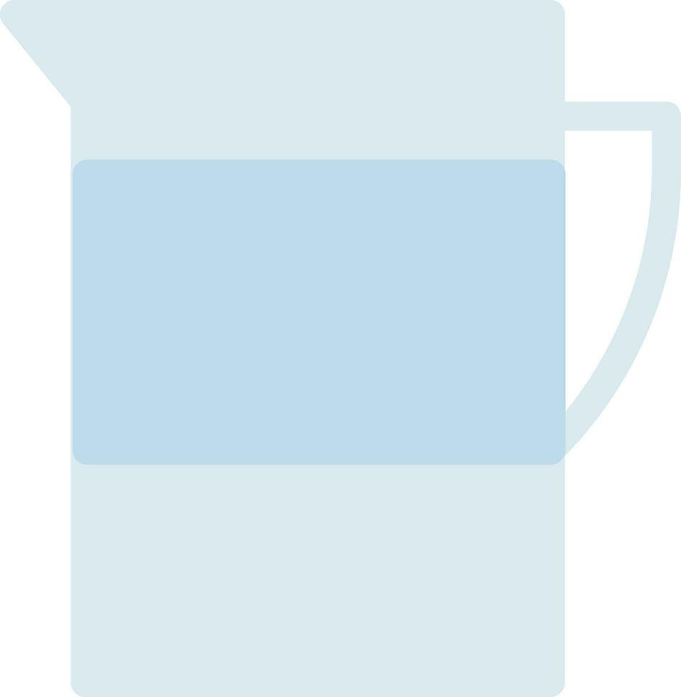 ilustración de vector de jarra en un fondo. símbolos de calidad premium. iconos vectoriales para concepto y diseño gráfico.