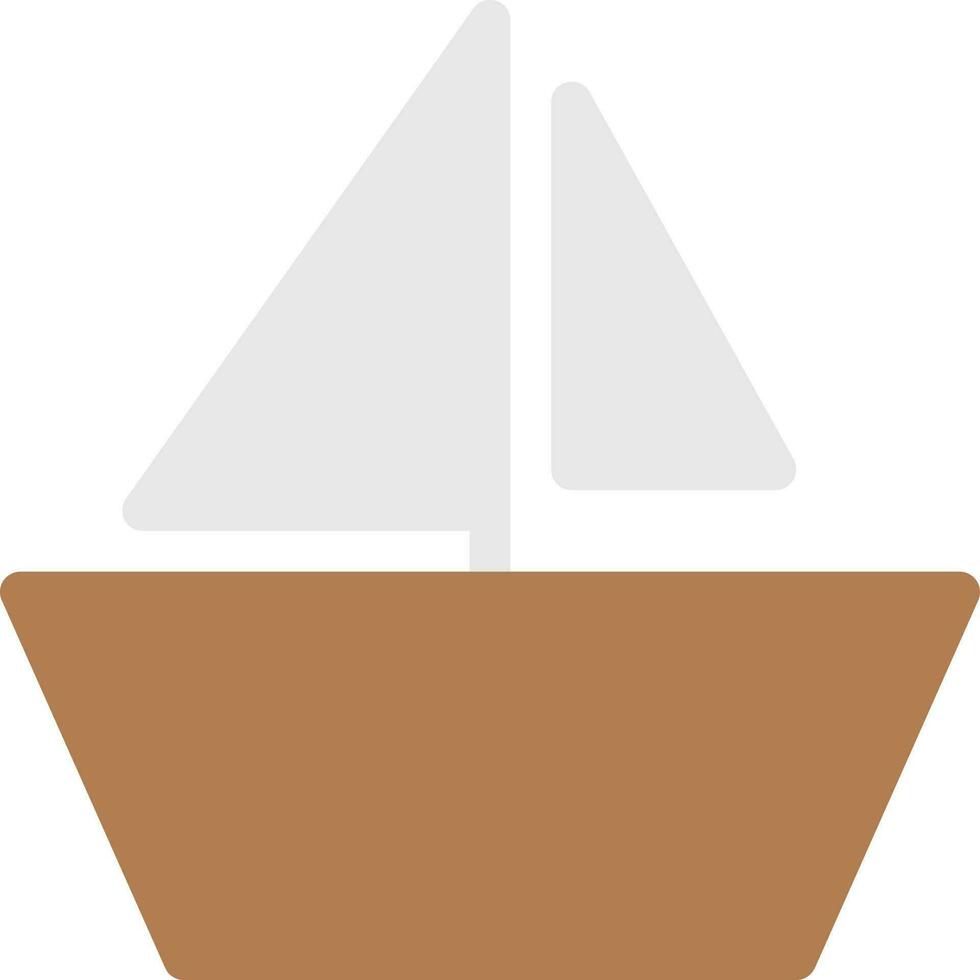 ilustración de vector de barco en un fondo. símbolos de calidad premium. iconos vectoriales para concepto y diseño gráfico.