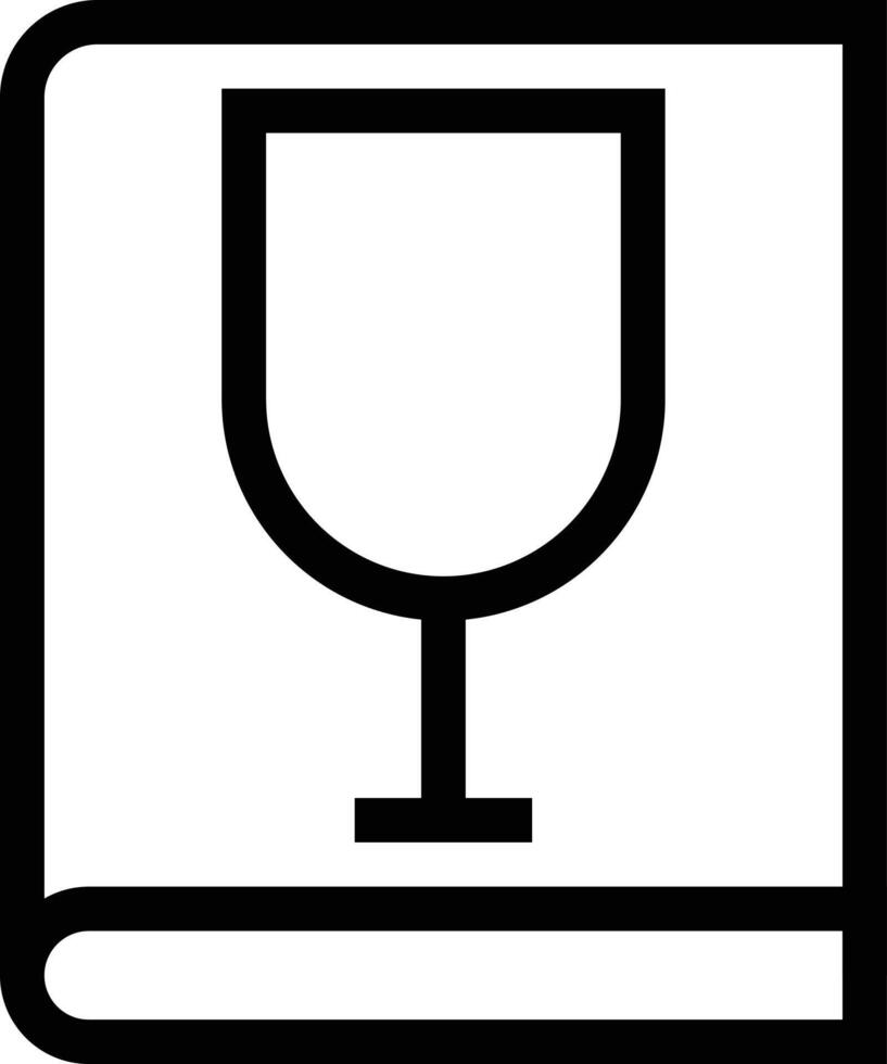 ilustración de vector de vino en un fondo. símbolos de calidad premium. iconos vectoriales para concepto y diseño gráfico.