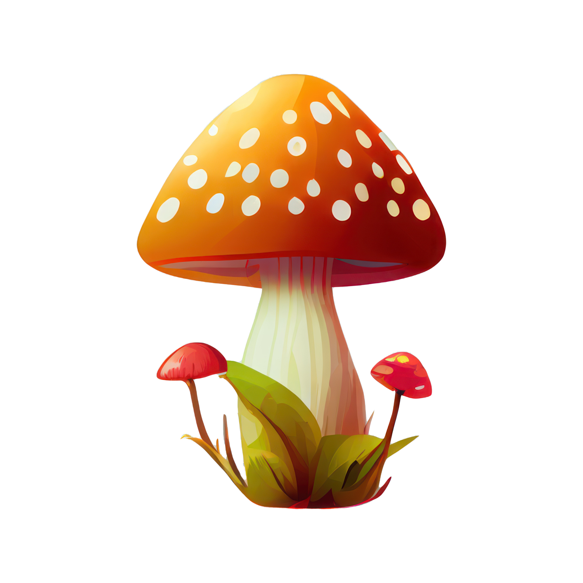 mushroom cartoon style . 23240894 PNG