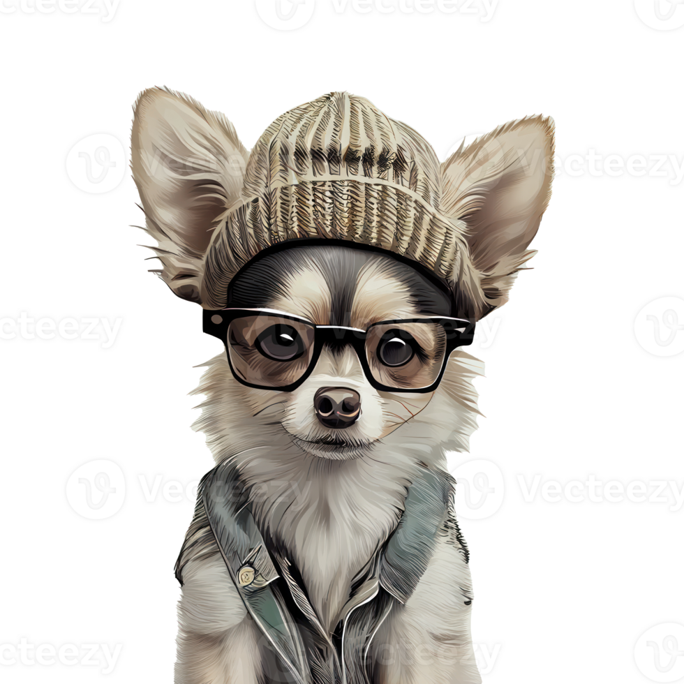 chihuahua perro . ai generado png