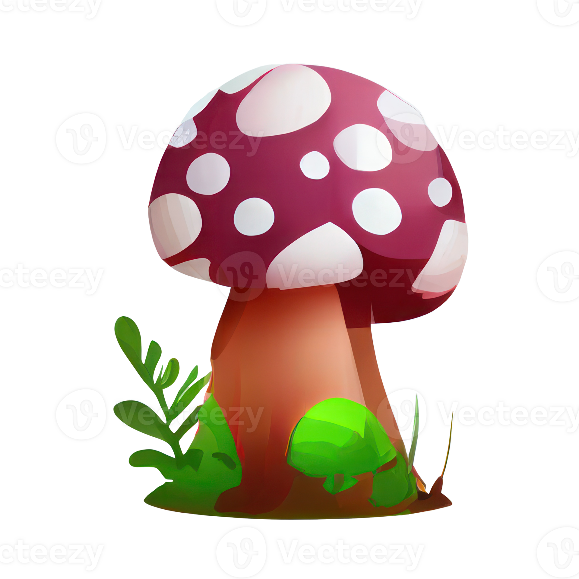 mushroom cartoon style . 23240977 PNG