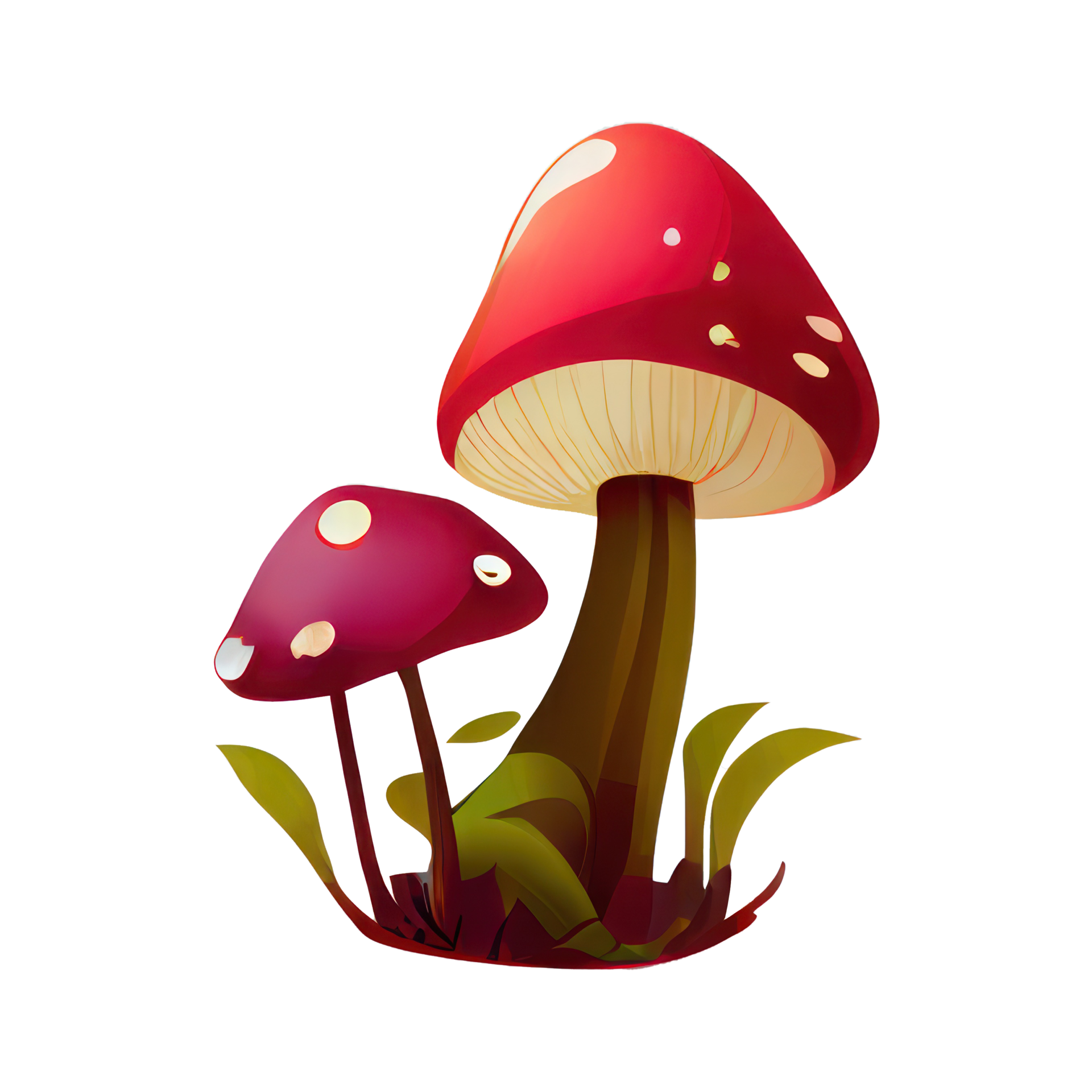 mushroom cartoon style . 23240984 PNG