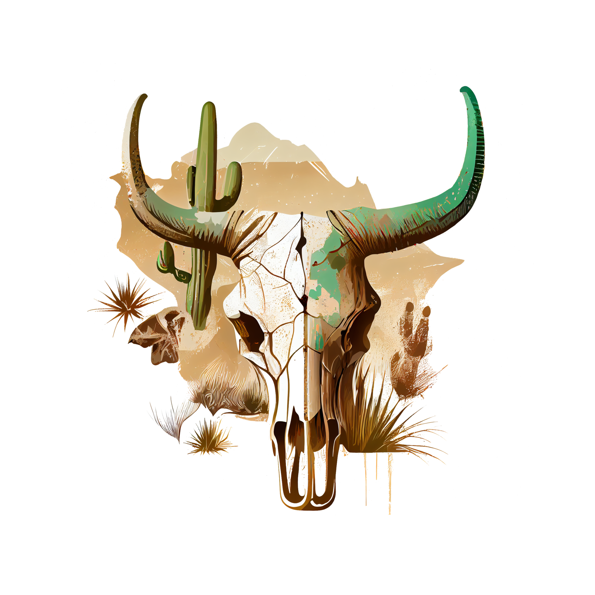 Details more than 81 cow skull wallpaper latest - in.cdgdbentre