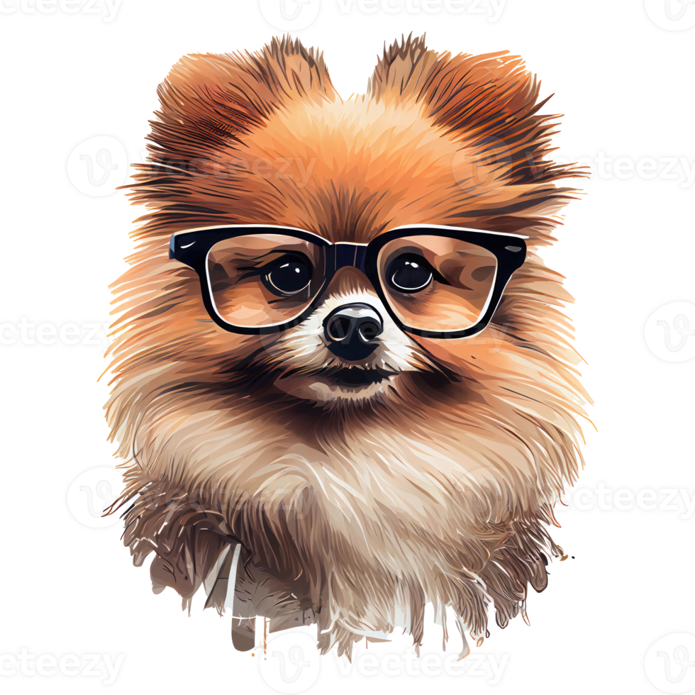 Pomeranian dog . png