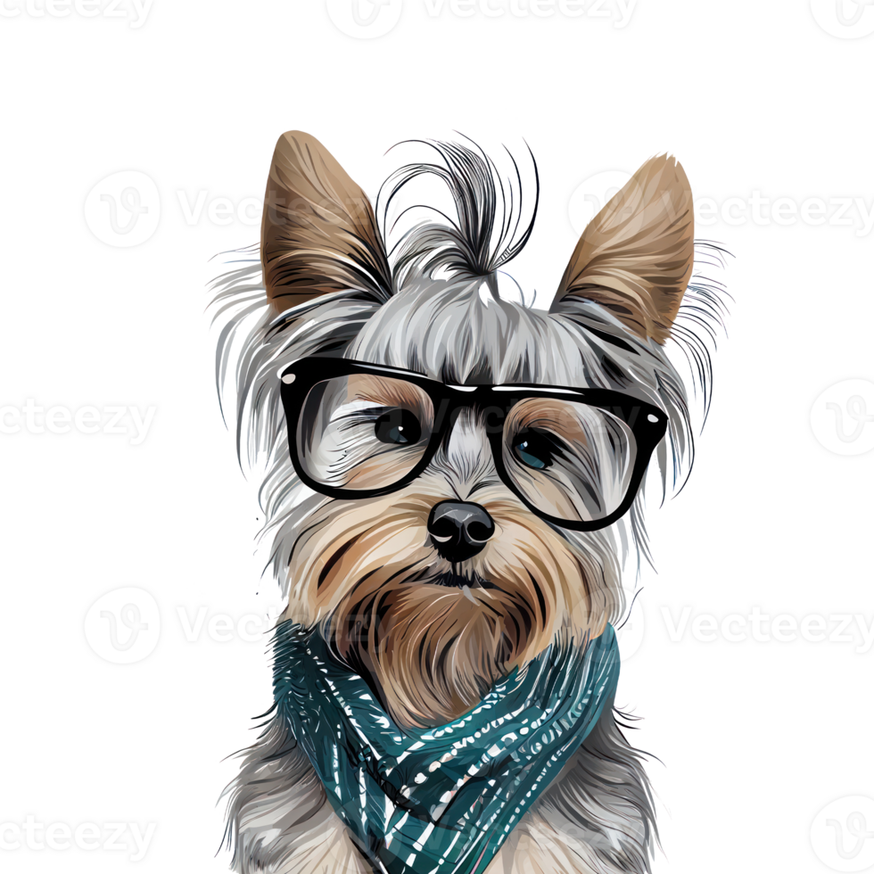 Yorkshire Terrier dog . png