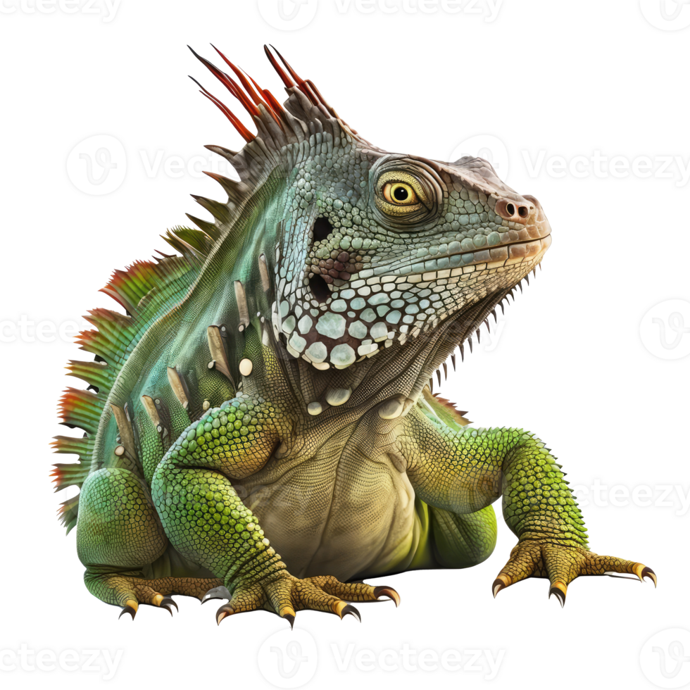 iguana . ai gerado png