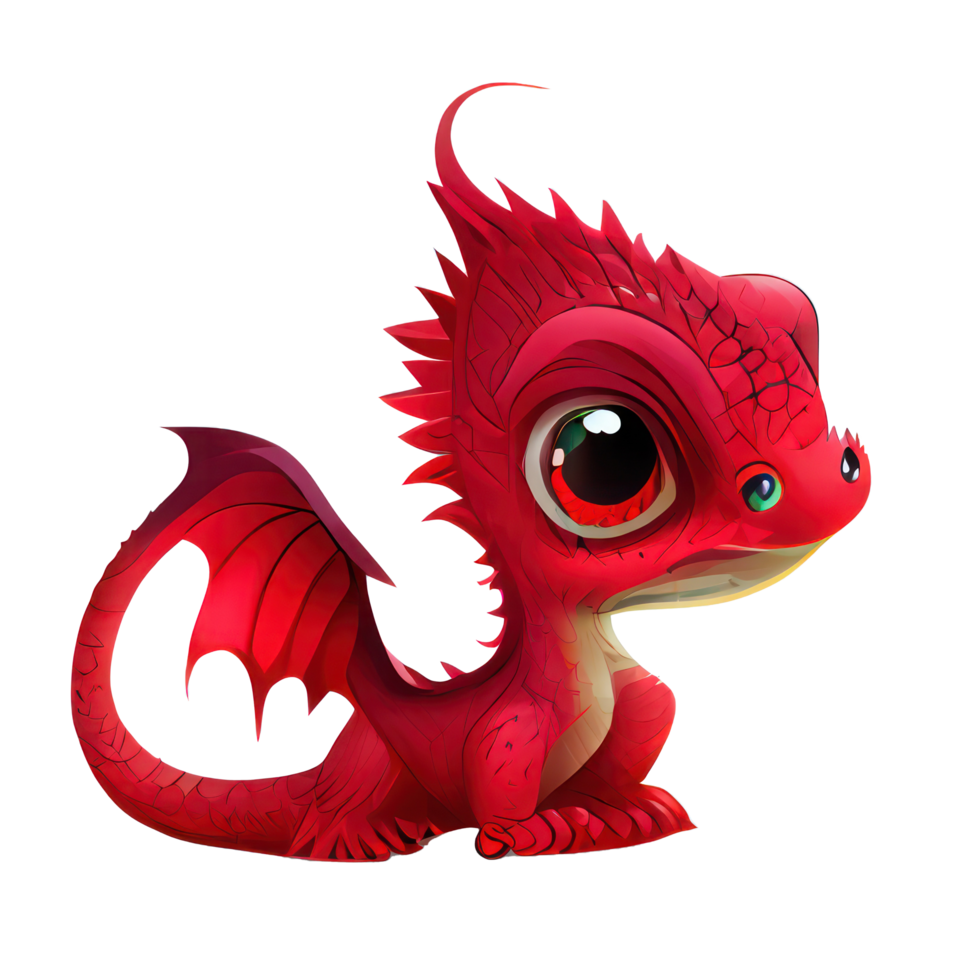 dragon . ai généré png