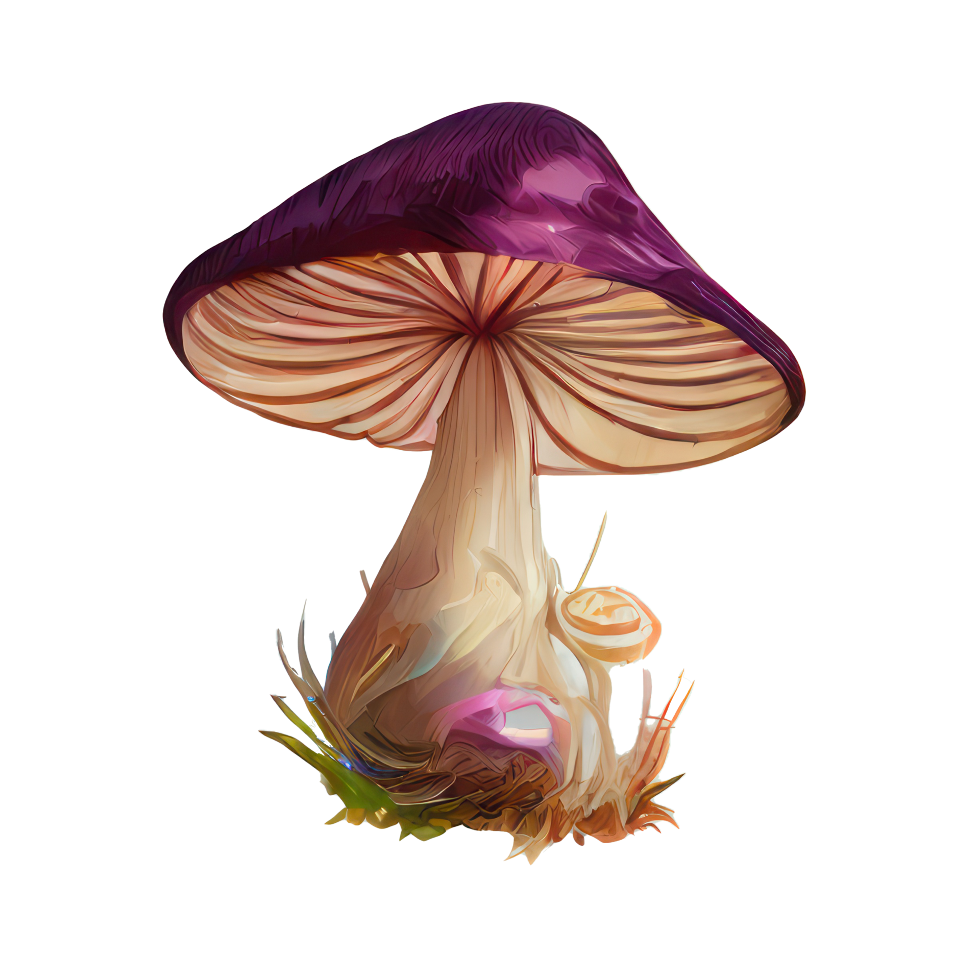 mushroom cartoon style . 23241453 PNG