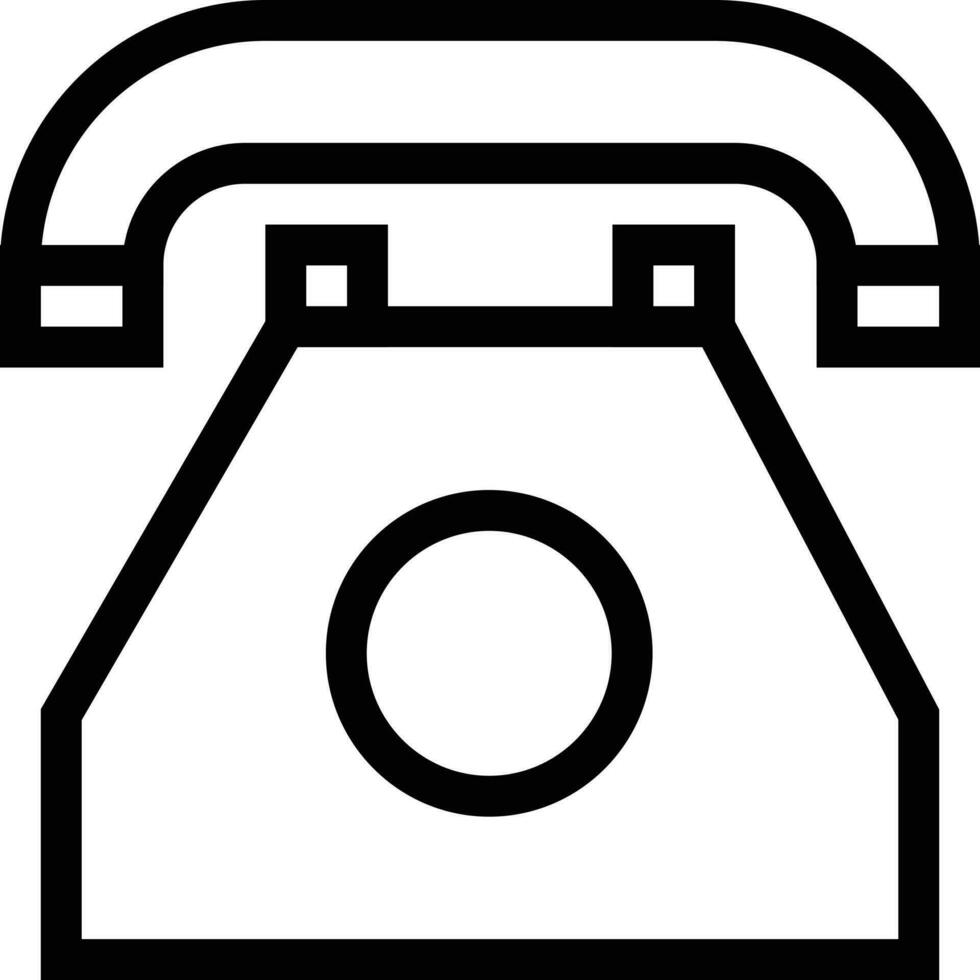 ilustración de vector de teléfono en un fondo. símbolos de calidad premium. iconos vectoriales para concepto y diseño gráfico.