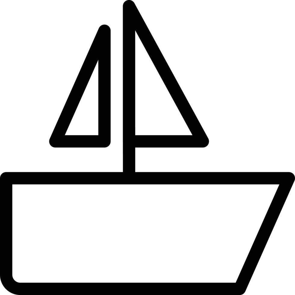 ilustración de vector de barco en un fondo. símbolos de calidad premium. iconos vectoriales para concepto y diseño gráfico.