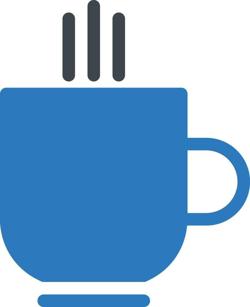 ilustración de vector de taza de té en un fondo. símbolos de calidad premium. iconos vectoriales para concepto y diseño gráfico.