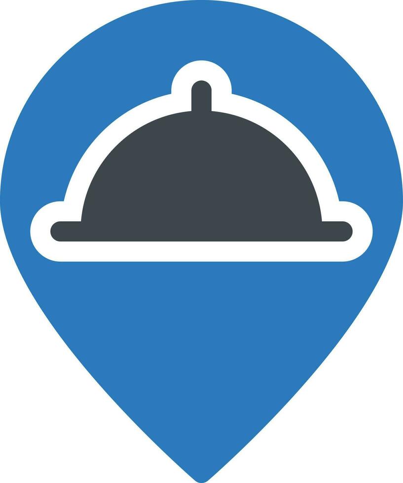 ilustración de vector de restaurante en un fondo. símbolos de calidad premium. iconos vectoriales para concepto y diseño gráfico.