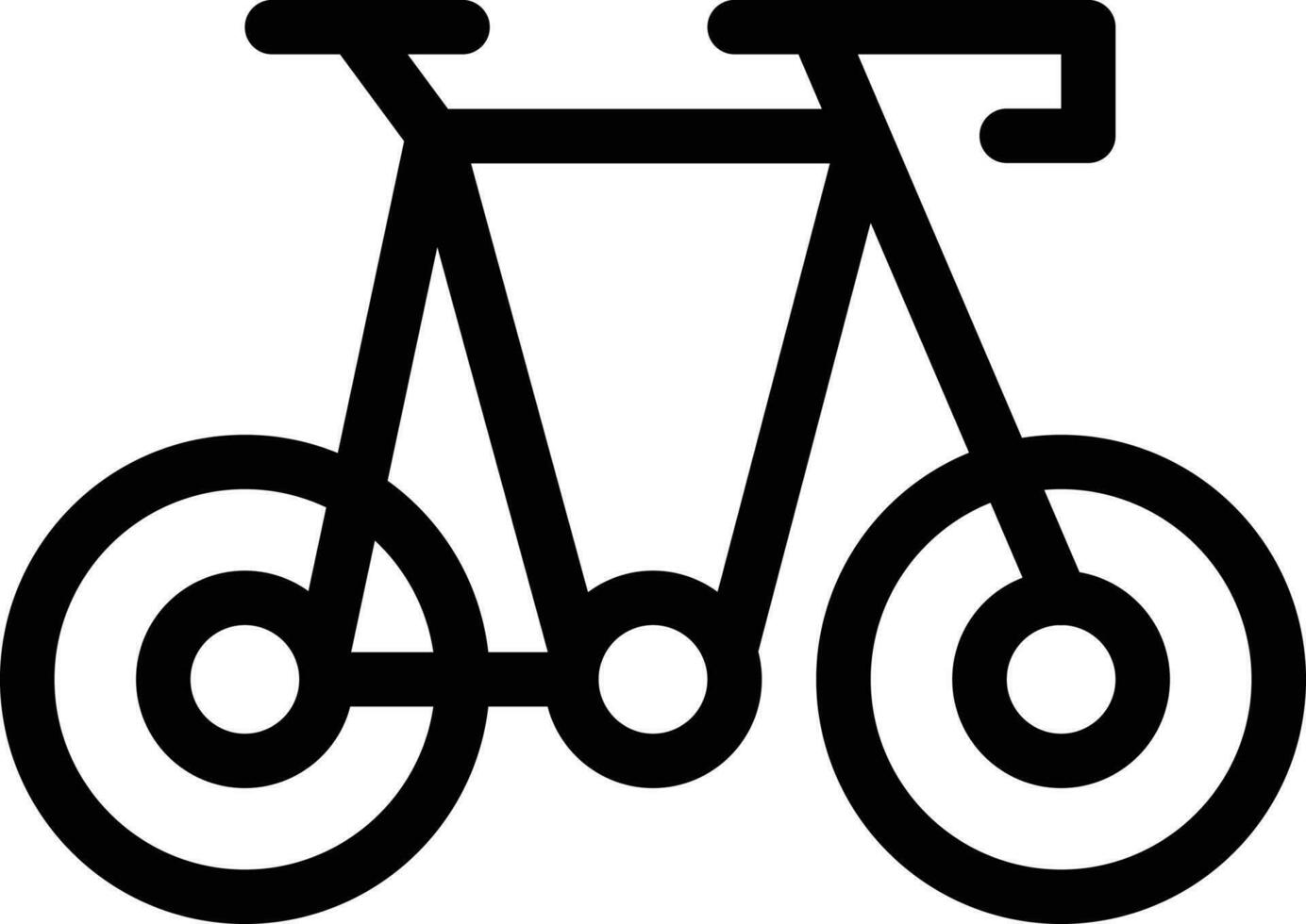 bicycle vector illustration on a background.Premium quality symbols.vector icons for concept and graphic design.