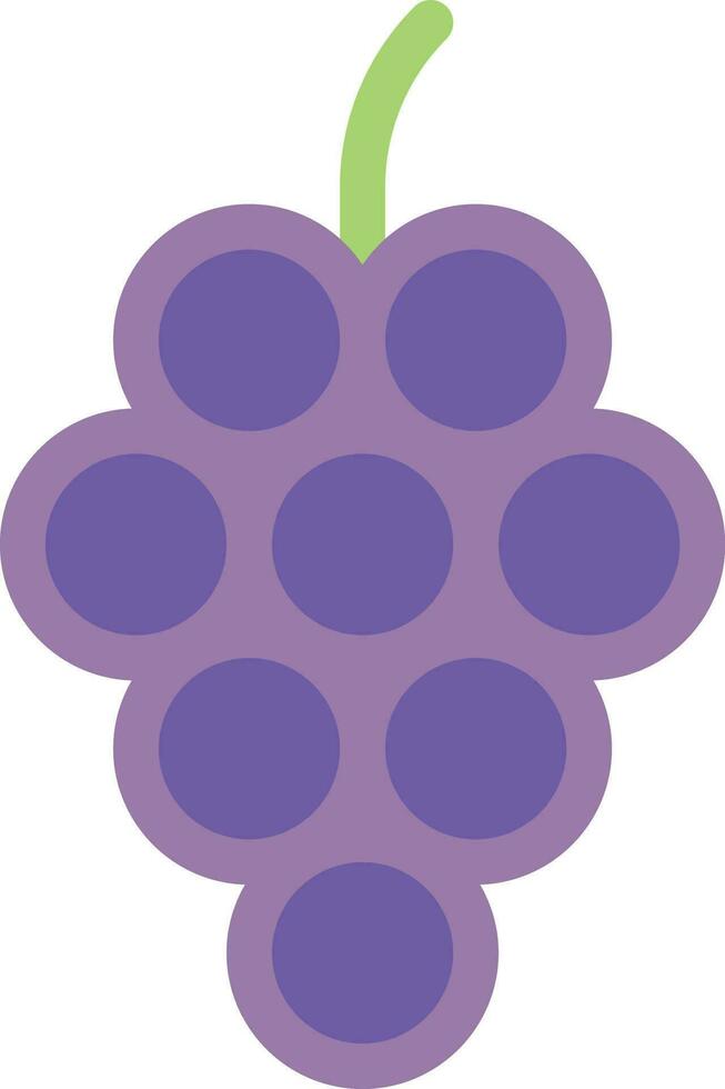 grapes vector illustration on a background.Premium quality symbols.vector icons for concept and graphic design.