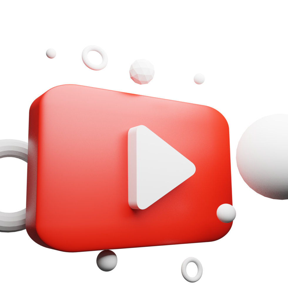 play button youtube, youtube video icon, logo symbol red banner, social media sign, mobile app, web video mark png