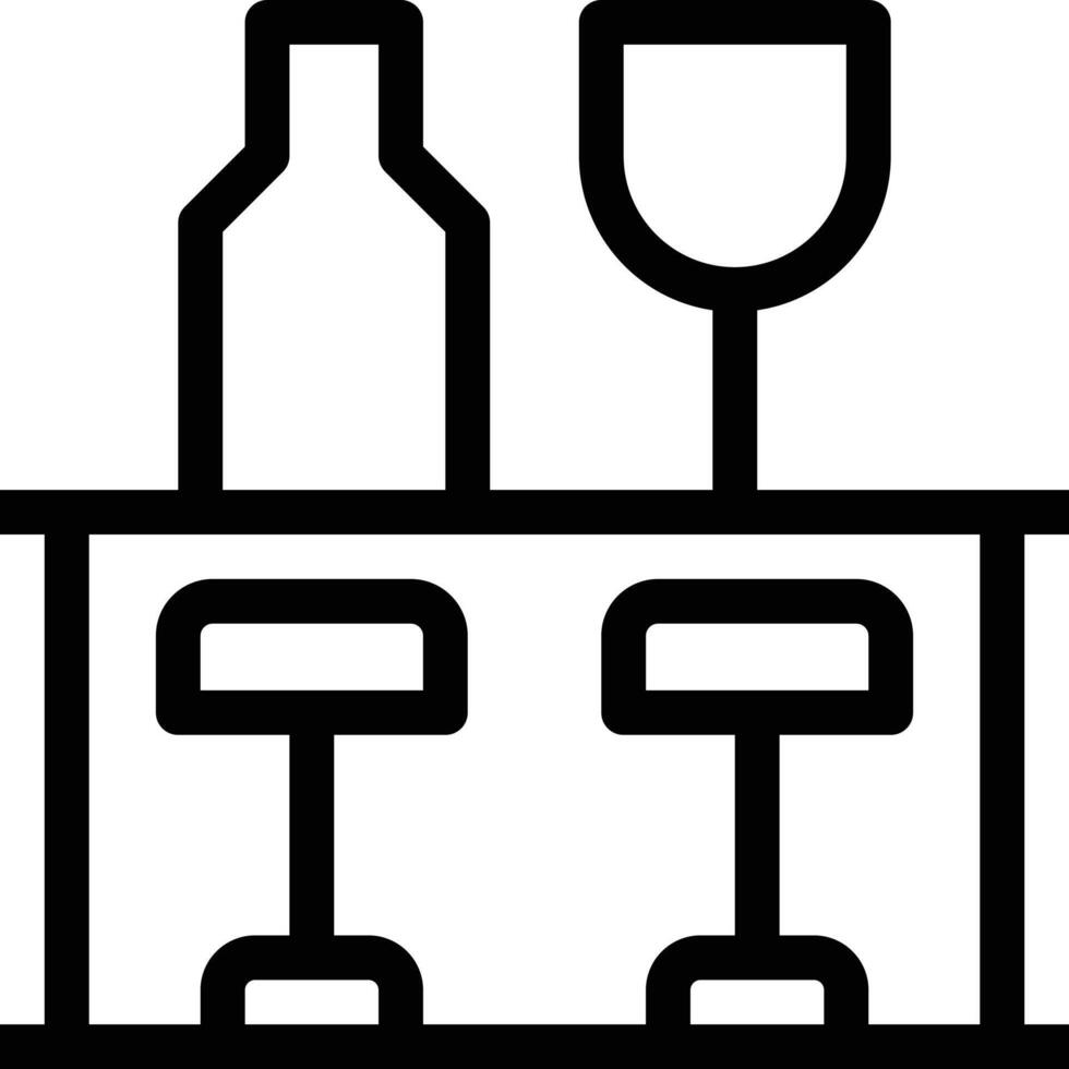 bebidas ilustración vectorial sobre un fondo. símbolos de calidad premium. iconos vectoriales para concepto y diseño gráfico. vector