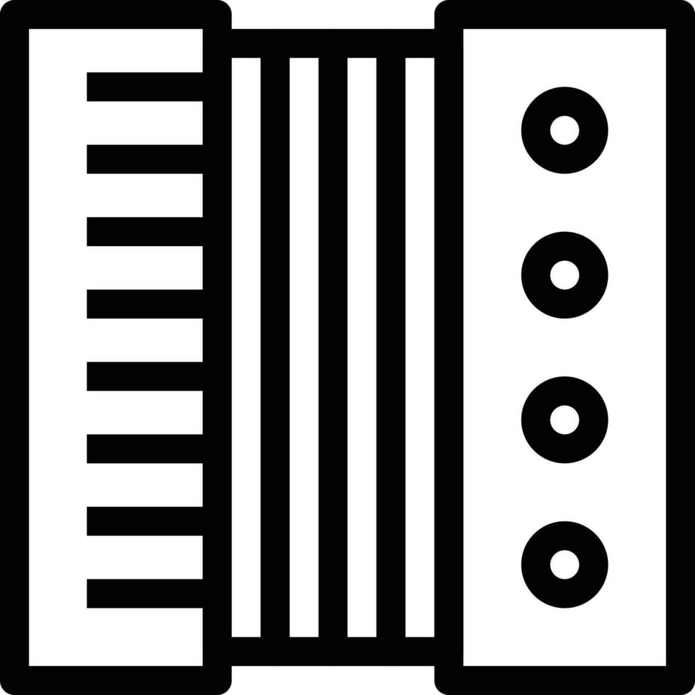 accordion vector illustration on a background.Premium quality symbols.vector icons for concept and graphic design.