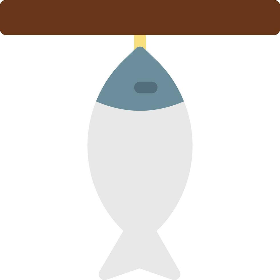 ilustración vectorial de peces en un fondo. símbolos de calidad premium. iconos vectoriales para concepto y diseño gráfico. vector