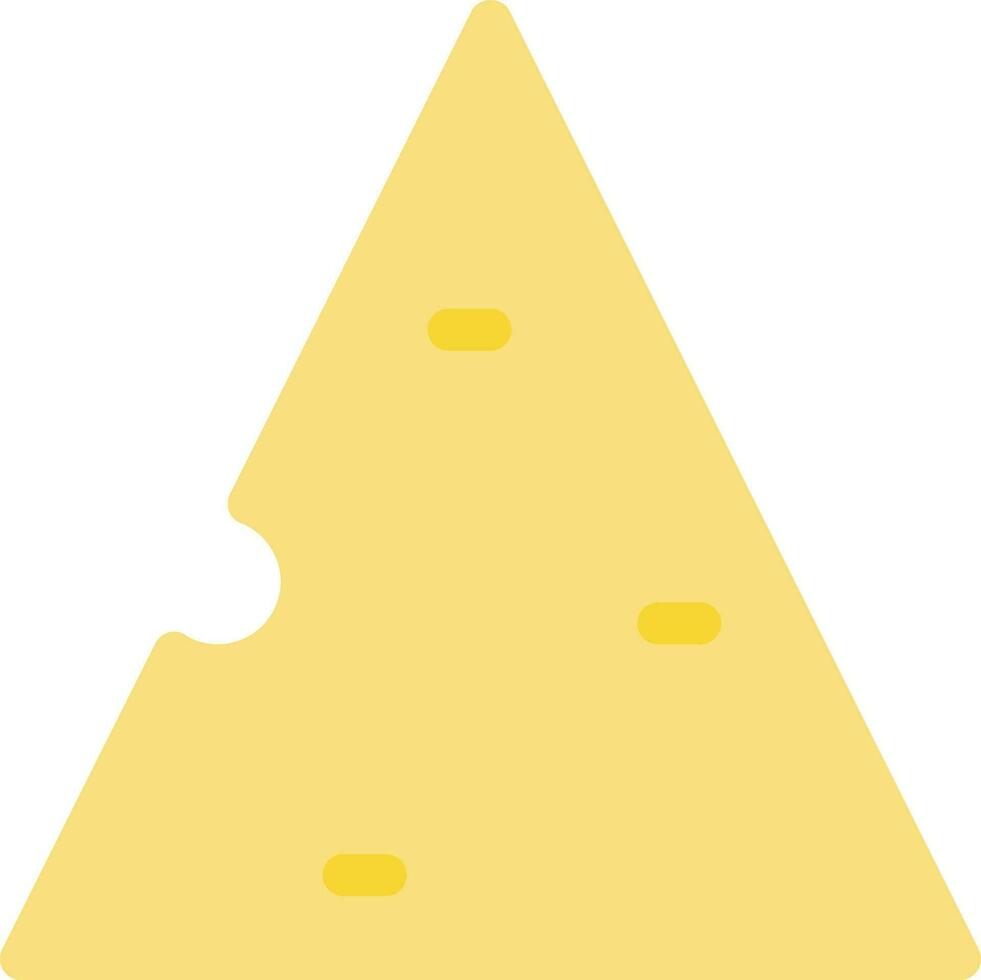 ilustración de vector de queso en un fondo. símbolos de calidad premium. iconos vectoriales para concepto y diseño gráfico.