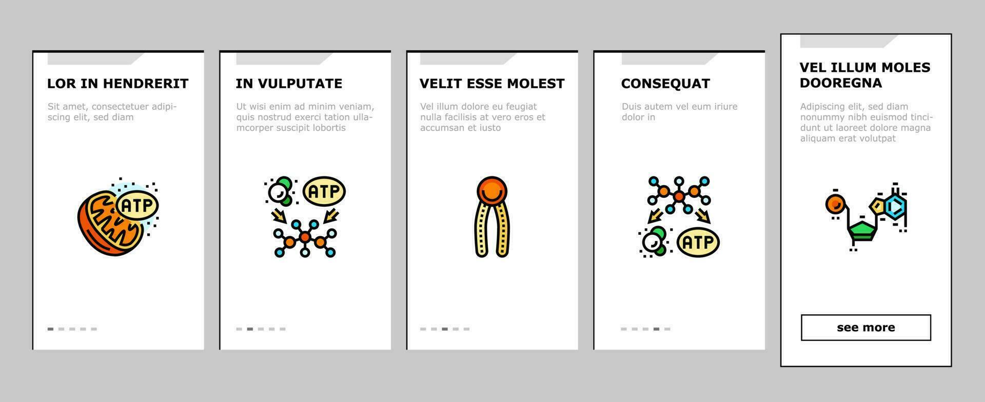 biotecnología química Ciencias inducción íconos conjunto vector